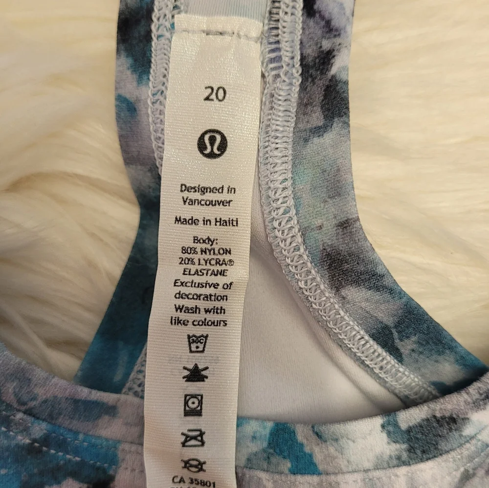 Lululemon Multicolor Racerback Tank Top - Picture 9 of 10